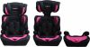 Cabino Autostoel Groep 1 2 3 Zwart Roze online kopen