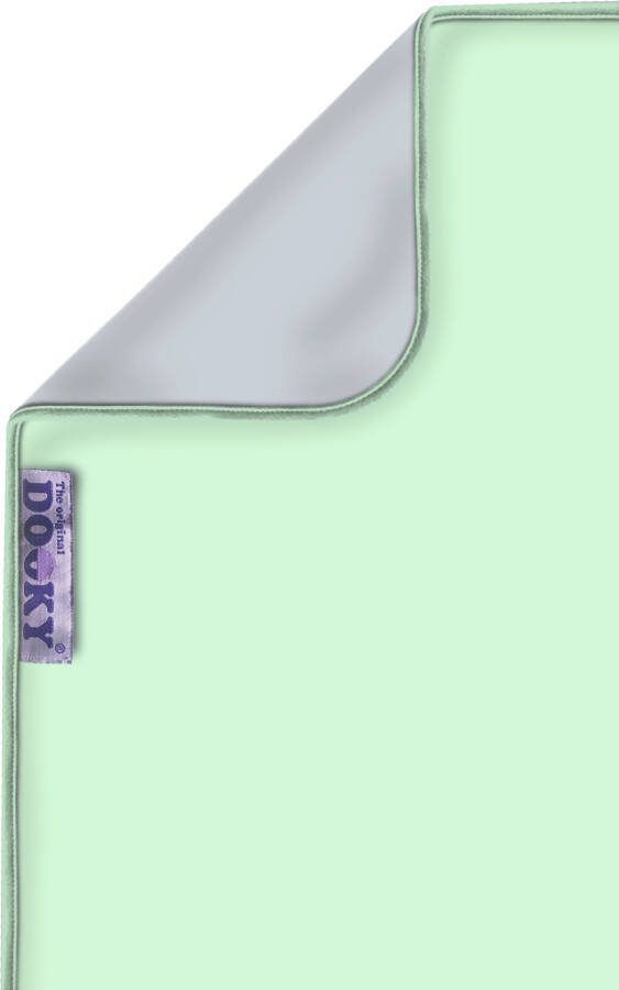 Dooky Deken Dubbelzijdig Mint/Grey