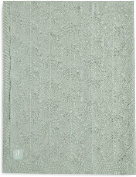 Jollein Wiegdeken Shell Knit Sea Foam 75 x 100 cm