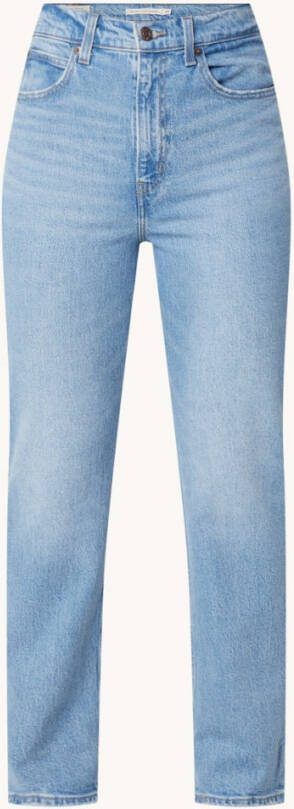 Levi's 70's high waist straight leg jeans met stretch