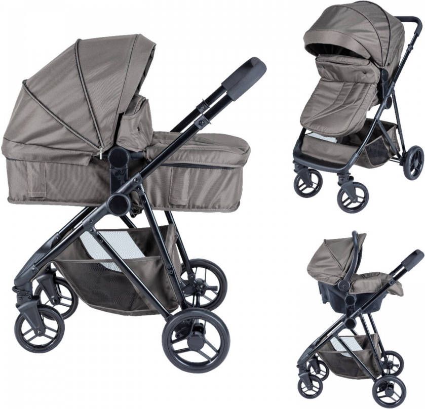 Bebies First Combi Kinderwagen Optima Groen