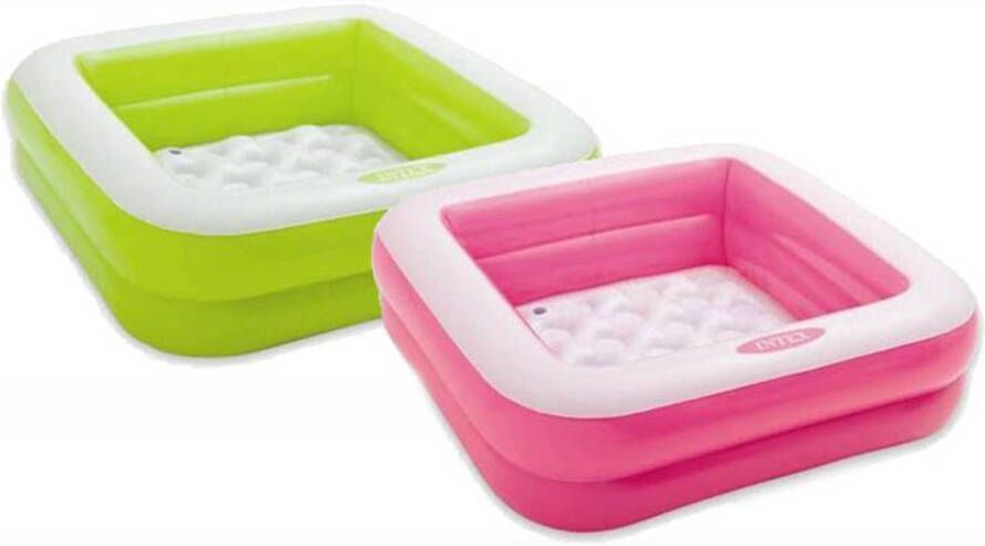 Intex Playbox Roze Babybad 85x85cm Roze Zwembaden