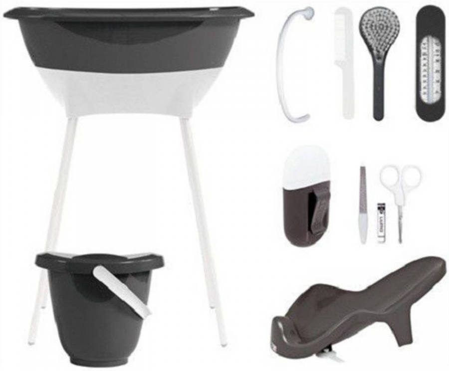 Luma ®, Babycare Bad en verzorgingsset Dark Grey