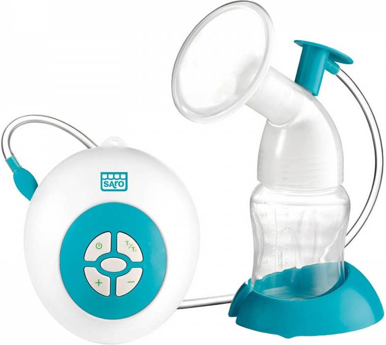 Fietsaccessoires Saro Elektrische Borstkolf Met Fles 150 Ml Groen