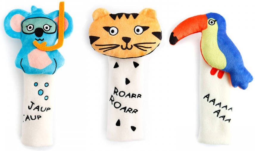 Milk & Moo Milk&moo Gordelkussenset Voor Kinderen, Schouderkussens Voor Autostoel, Vanaf 0 Maanden, 3 Stuks