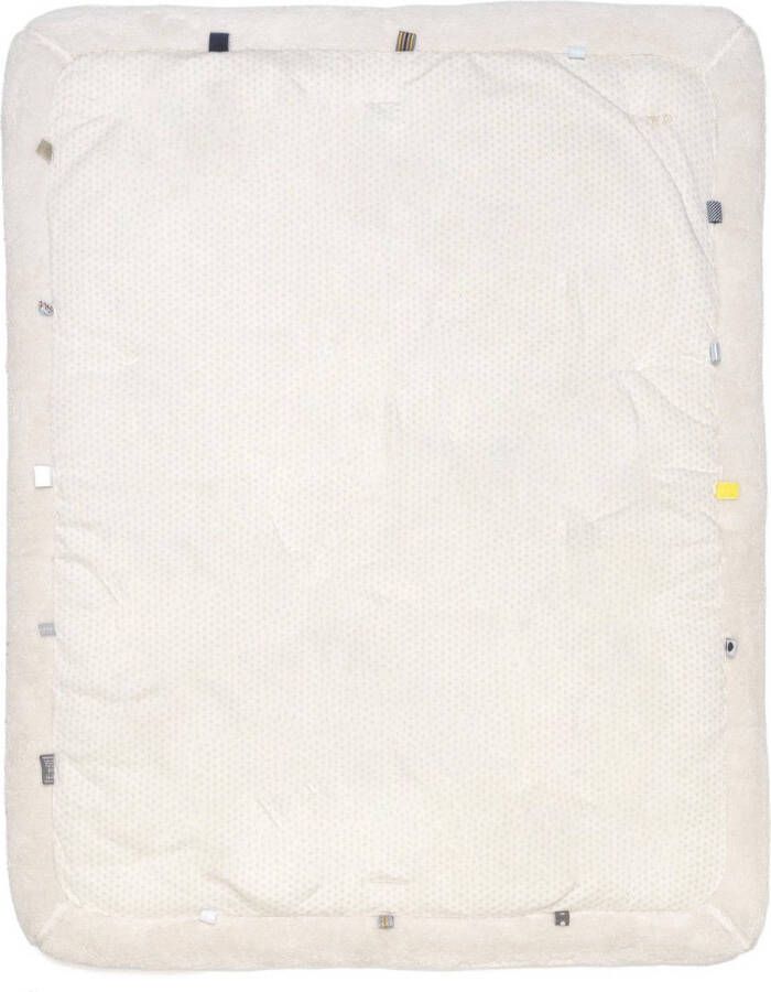 Snoozebaby Boxkleed Stone Junior 75 X 95 Cm Katoen Beige