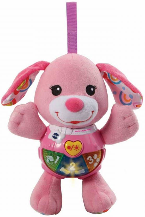 VTech Baby Knuffel En Speel Puppy Roze
