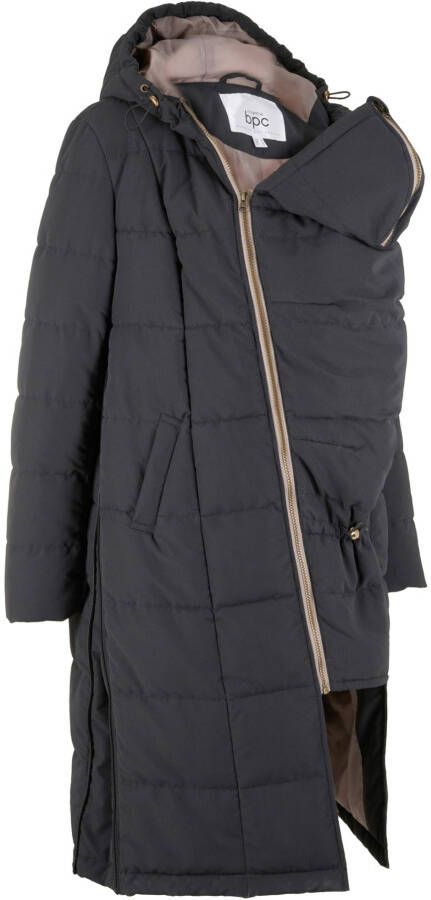 bonprix Lange, gewatteerde zwangerschapsjas/draagjas met gerecycled polyester