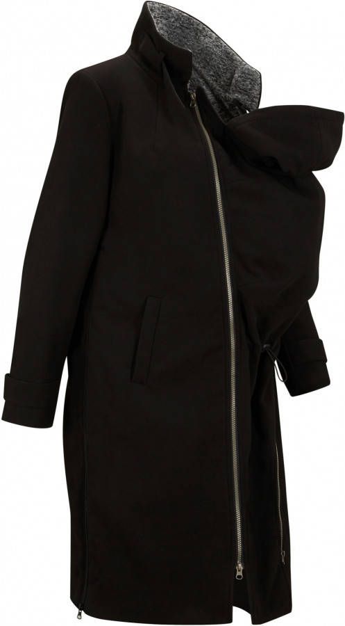 bonprix Lange zwangerschapsjas/draagjas in wollen look