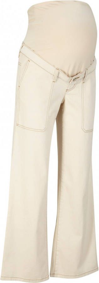 bonprix Wijde twill zwangerschapsbroek met biologisch katoen