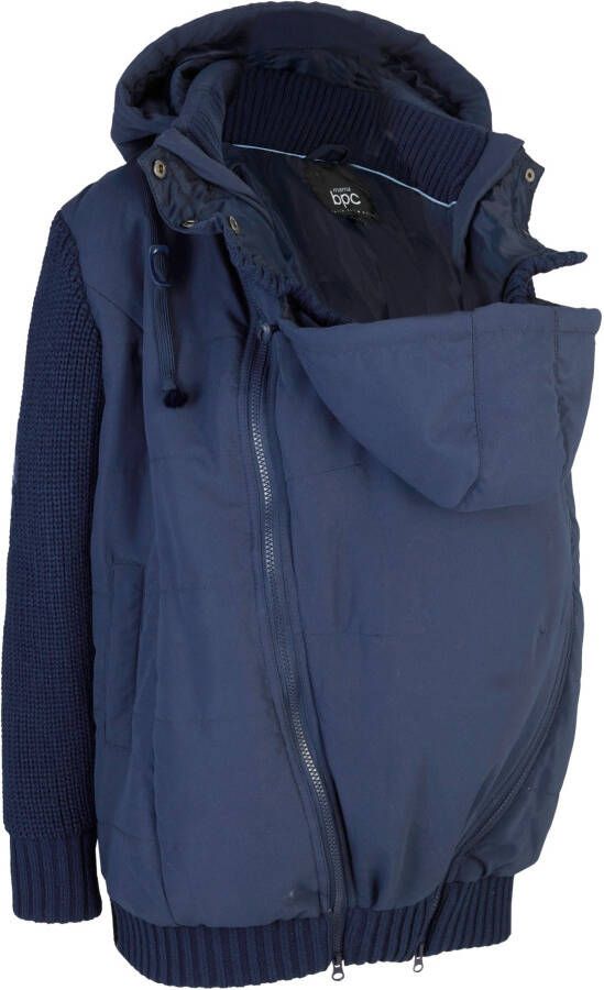 bonprix Zwangerschapsjas/draagjas met gebreide mouwen