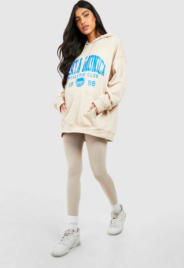 boohoo Zwangerschap Naadloze Leggings, Taupe