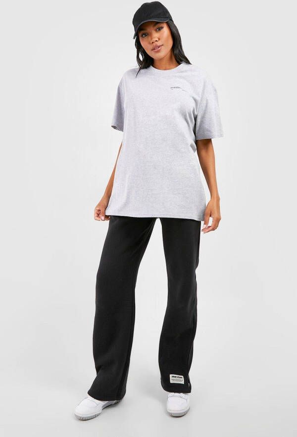 boohoo Zwangerschap Oversized Dsgn Studio T Shirt, Grey Marl