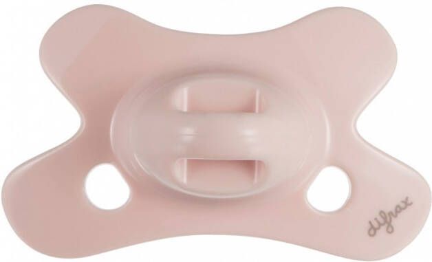 Difrax Fopspeen 0 6 Maanden Natural Pure Blossom Roze