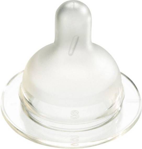 Difrax  Flesspeen Natural Wide Small 2 St