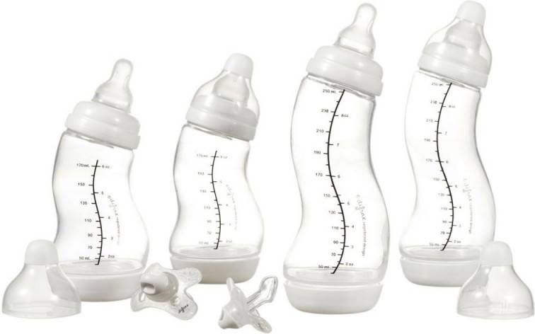 Difrax starterspakket newborn(0 6 mnd)met Anti colic ventiel