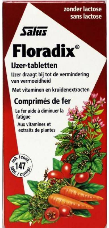 Salus Floradix IJzer Tabletten