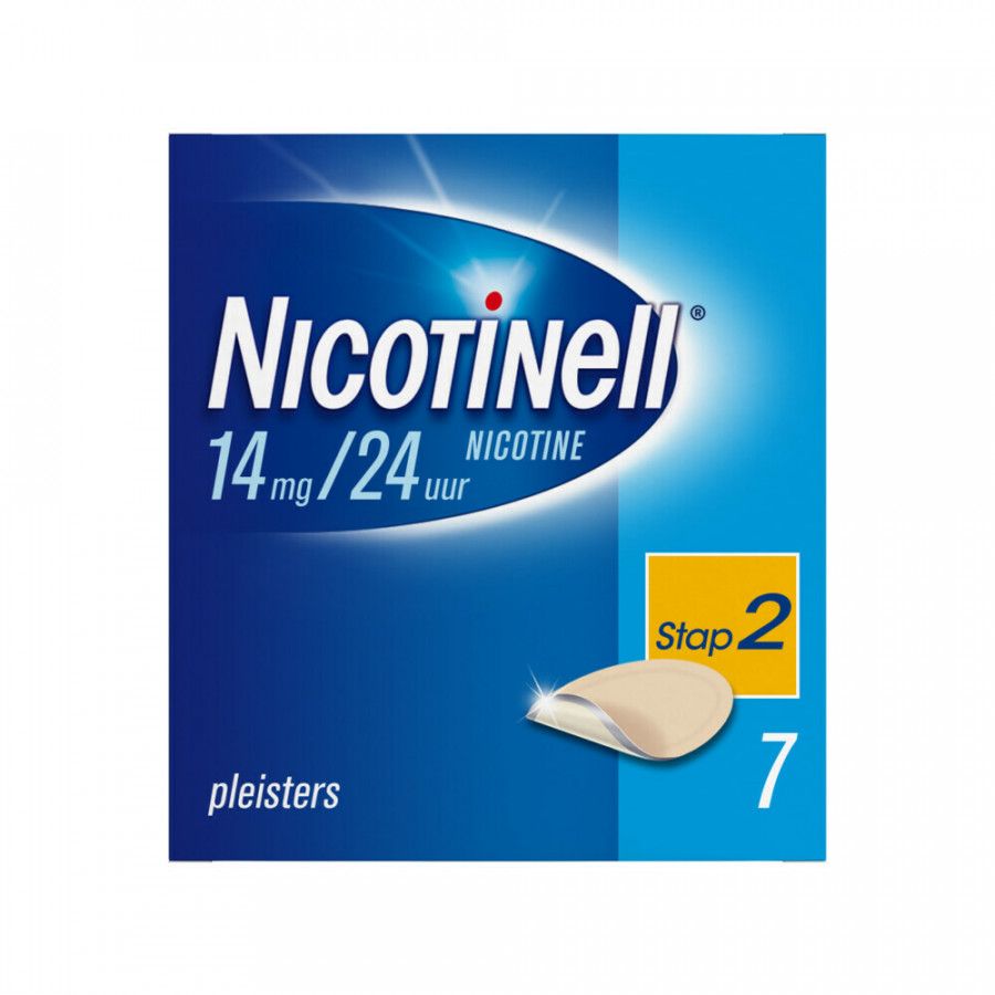 Nicotinell Pleisters 14 mg voor stoppen met roken