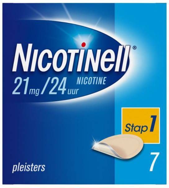 Nicotinell Pleisters 21 mg voor stoppen met roken