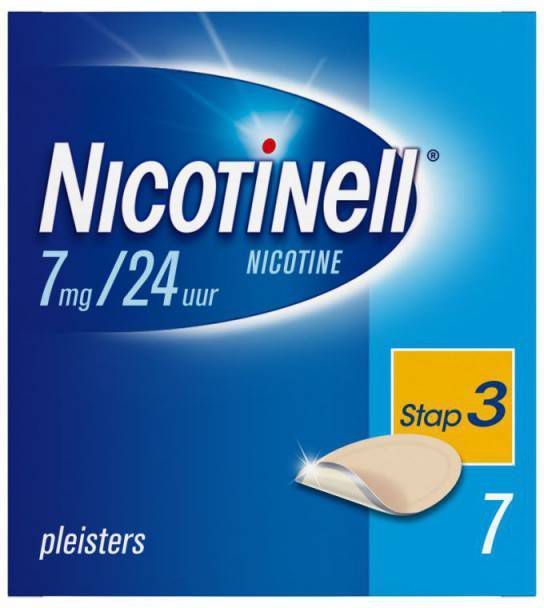 Nicotinell Pleisters 7 mg voor stoppen met roken