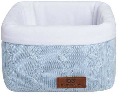 Baby's Only Commodemandje Cable Baby Blauw 18x18x18 cm