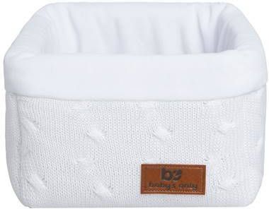 Baby's Only Commodemandje Cable Wit 18x18x18 cm