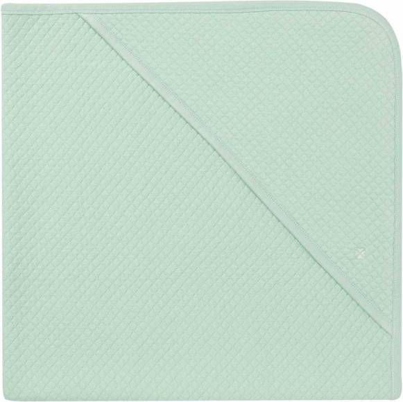 noppies Handdoek met capuchon Nus Grey Mint