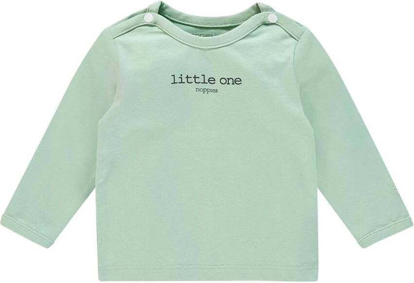 noppies  Longsleeve Hester grey mint Groen Gr.Pasgeborene (0 6 jaar) Jongen/Meisjes