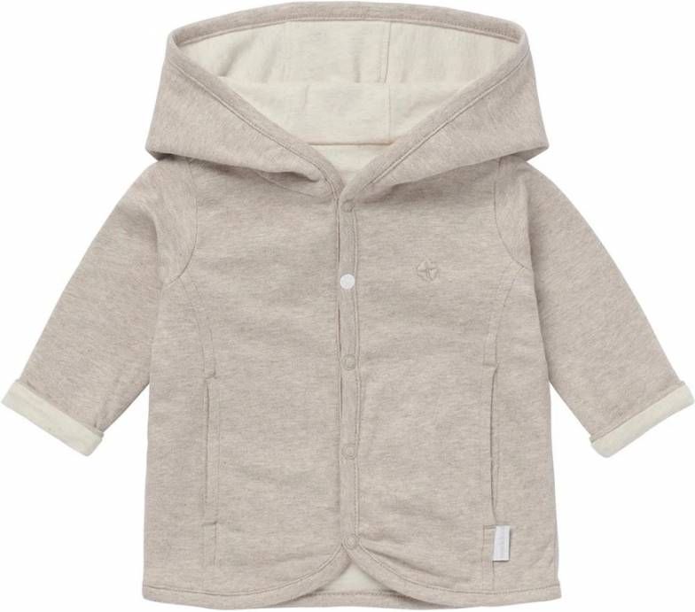 Noppies Babykleding Unisex Cardigan Rev Bonny Taupe