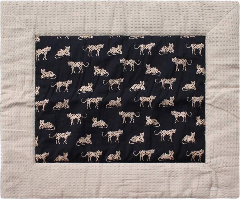 Your Wishes boxkleed Wild Cheetah 80x80 cm zwart/beige