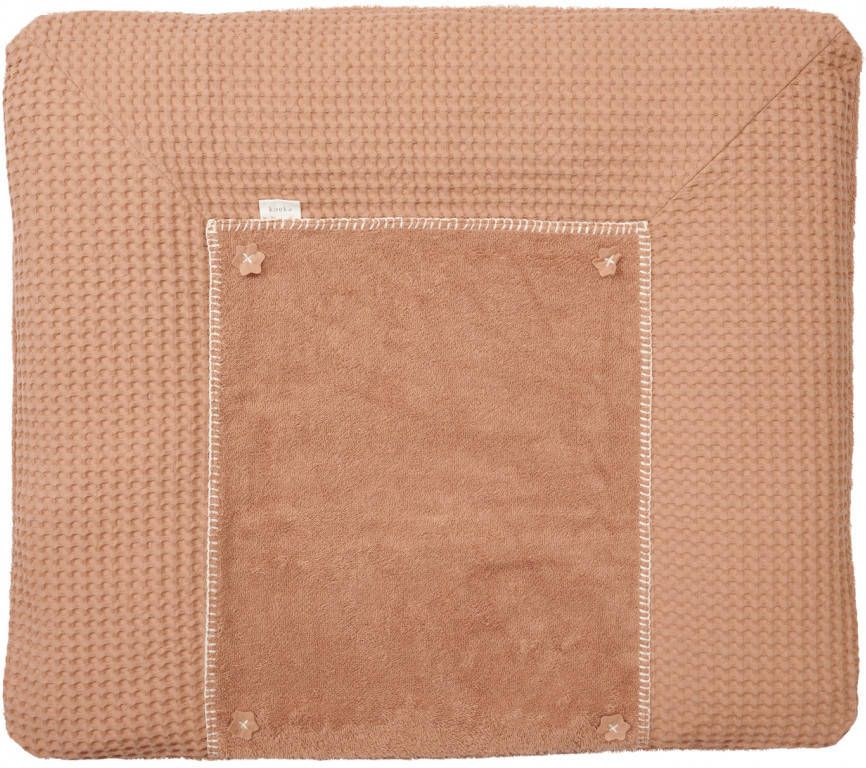 KOEKA Aankleedkussenhoes Wafel Amsterdam Bonn soft earth