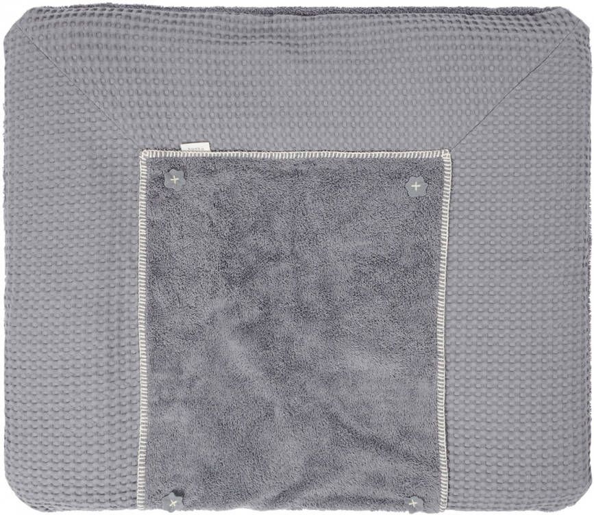 koeka  Hoes voor aankleedkussen Bonn steel grey Grijs Gr.Babymode (6 24 maanden)