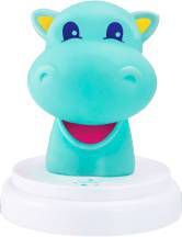 Alecto Led Nachtlampje Silly Hippo Blauw online kopen