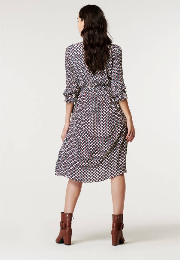 Esprit Jurk met voedingsfunctie Dark Red 34