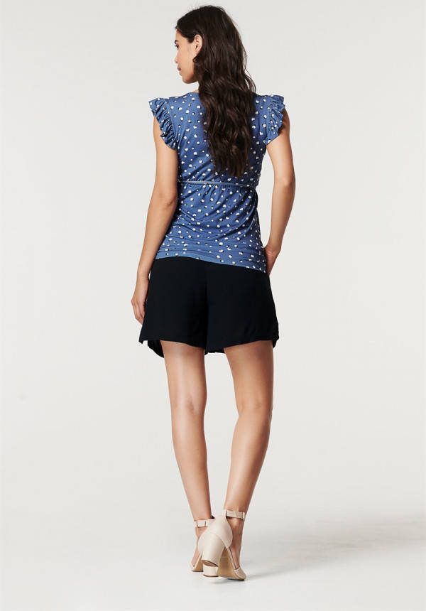 Esprit Voedings t shirt Smoke Blue
