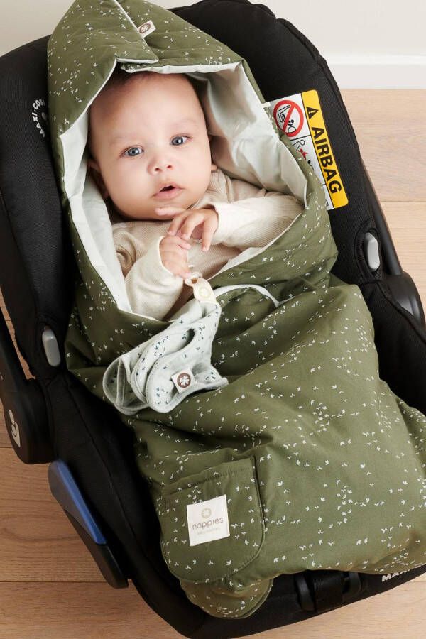 Noppies Autostoel voetenzak Botanical 92x46 cm Beetle 1 Size