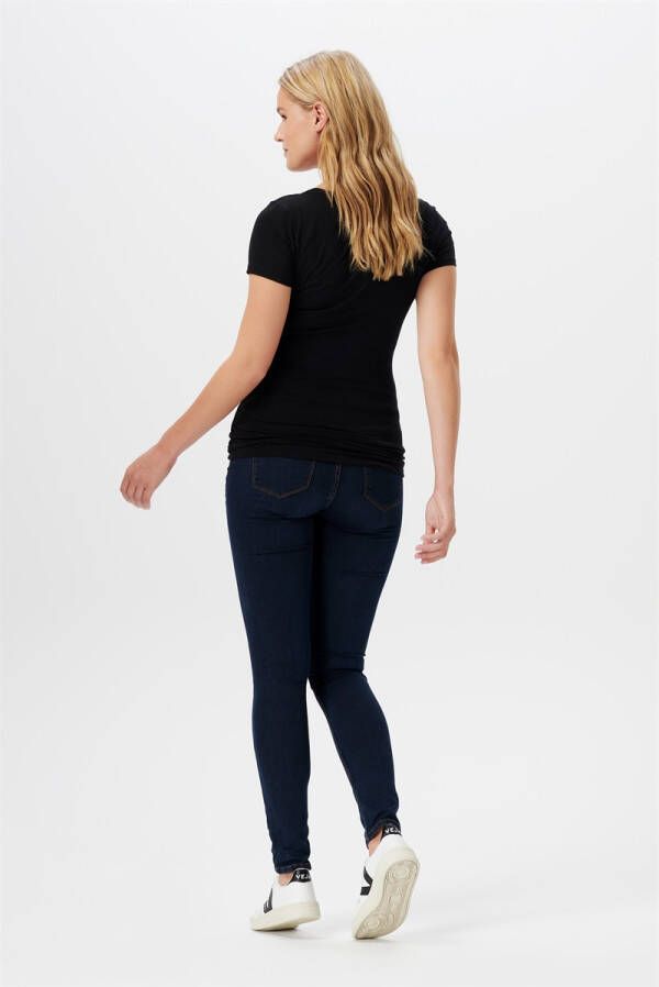 Noppies low waist super skinny zwangerschapsjeans Ella dark denim