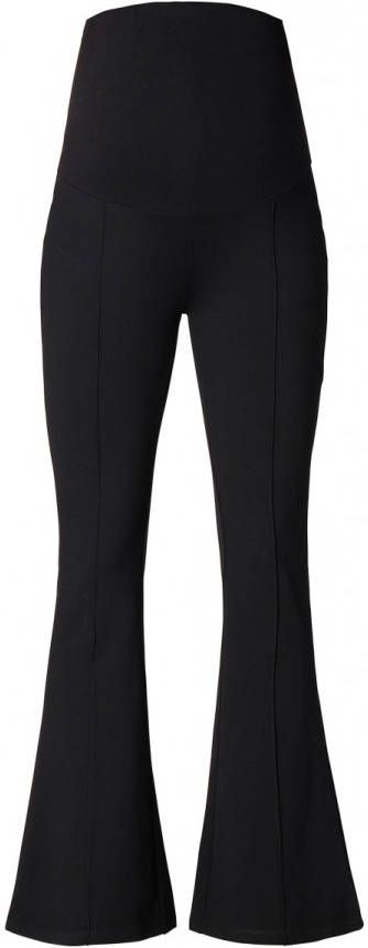 Noppies low waist flared broek Lowa zwart