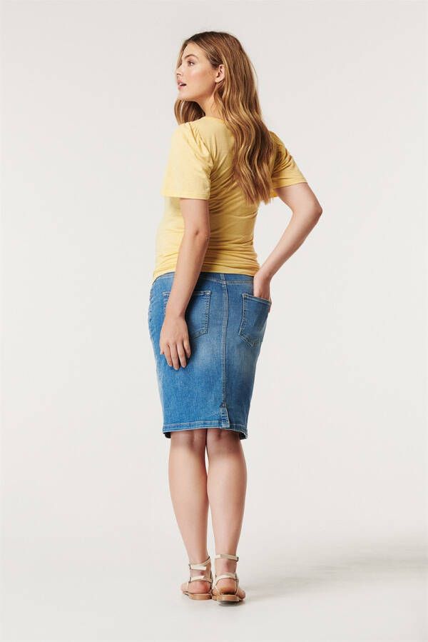 Noppies zwangerschapsshirt Lula geel