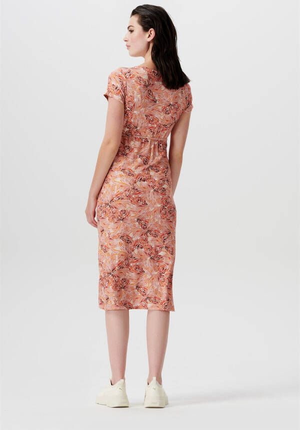 Supermom Jurk met voedingsfunctie Foley Mock Orange