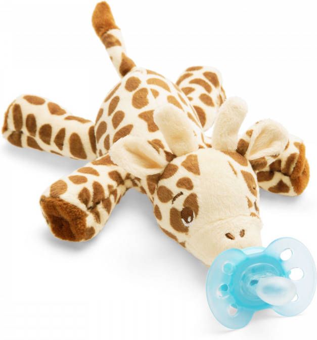 Philips Avent Snuggle Knuffelspeen Ultra Soft Giraffe 0/6 Maanden