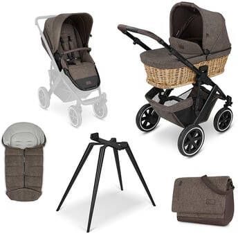 ABC Design Combi kinderwagen Salsa 4 Air Home Set vlecht Fashion Editie Collectie 2022