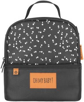 BADABULLE Isolerende tas Pick and Go met twee binnenvakken in zwart