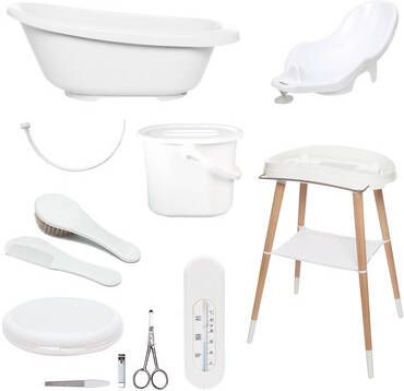 bé, bé, jou®, Baby care Badset 8 delig Sense Plus wit