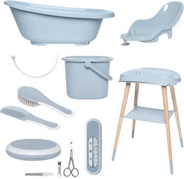 b&#xE9, b&#xE9, jou&#xAE, Babycare Badset 8 delig Sense Plus Celestial Blue