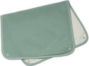 Be 's Collection overtrek aankleedkussen mousseline groen 36 x 55 cm