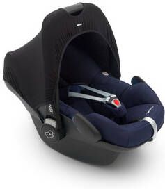 DOOKY Zonnescherm voor baby autostoeltjes Black Uni
