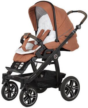 Hartan Kinderwagen Racer GTS met handrem terra(923)Framekleur zwart
