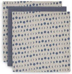 Jollein hydrofiele multidoek small 70x70cm set van 3 Moonlight