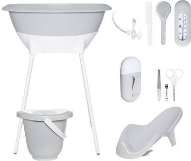 Luma ®, Babycare Bad en verzorgingsset Light Grey